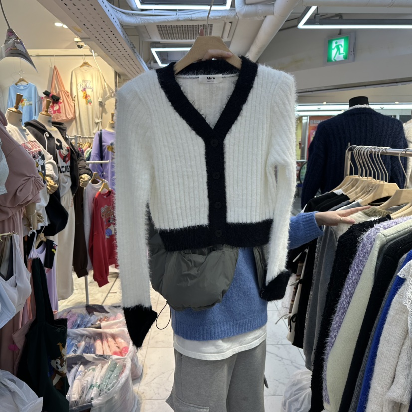 AKRA BY ART韓國代購㊣女裝新款時尚人氣真品推薦休閑針織衫AKRA BY ART針織衫圖色2