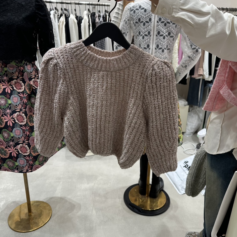 LOTTIMO東大門㊣代購女裝新款真品職業休閑熱賣人氣時尚毛衣LOTTIMO毛衣圖色1