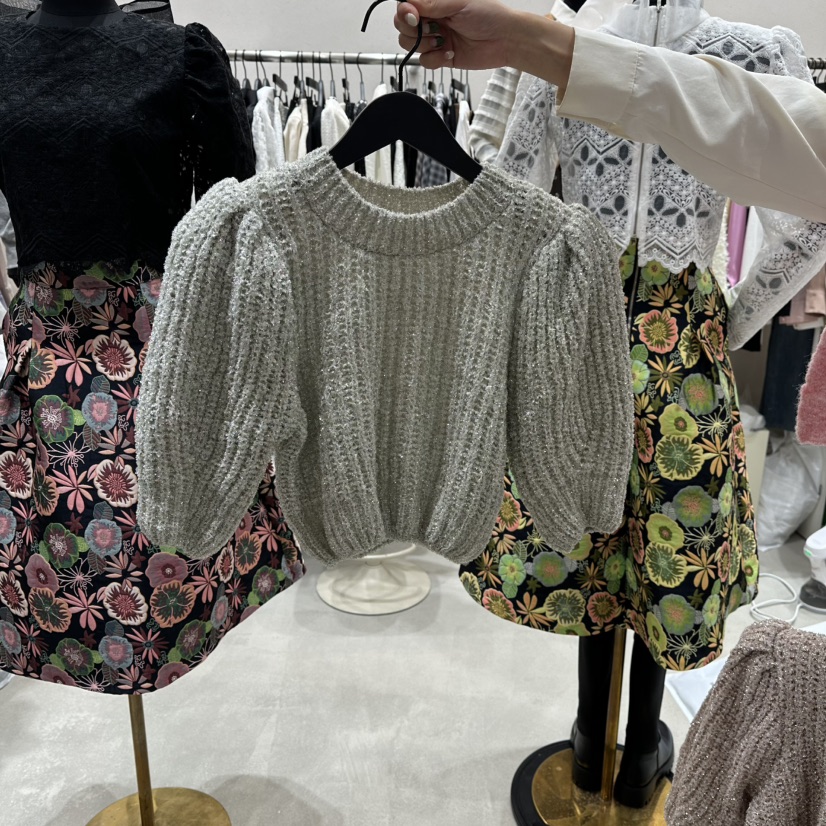 LOTTIMO東大門㊣代購女裝新款真品職業休閑熱賣人氣時尚毛衣LOTTIMO毛衣圖色2