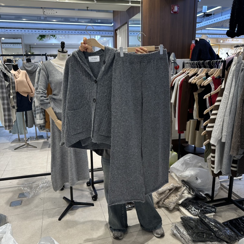 DREAM GIRIS東大門㊣實拍女士新品熱賣真品套裝三件套連帽衫DREAM GIRIS/HOT PLACE_ISSUE套裝圖色1