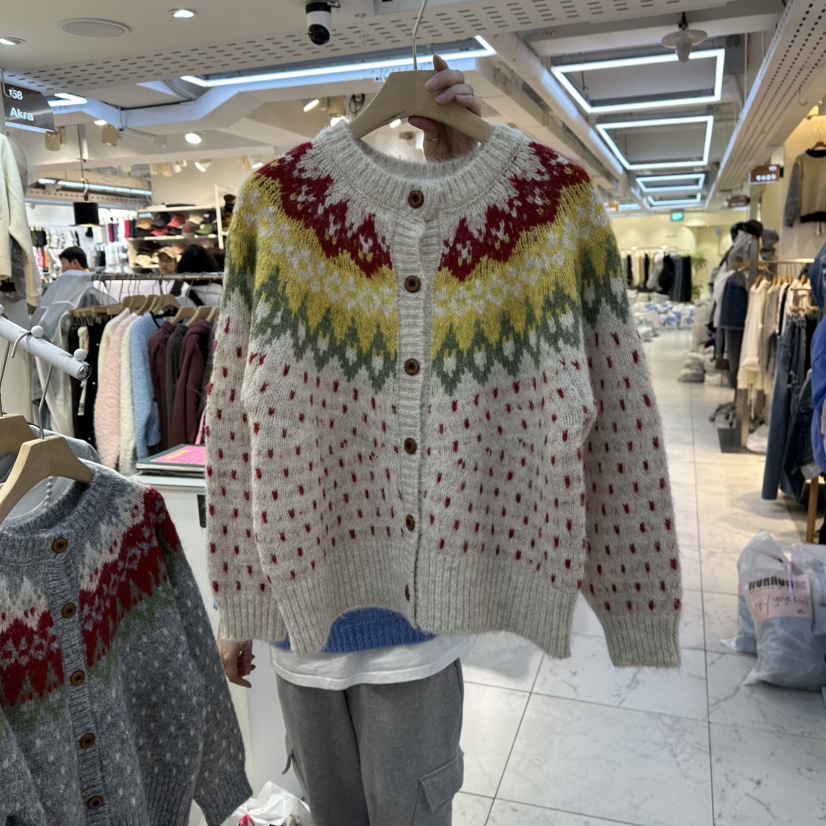AKRA BY ART東大門㊣實拍女士新品時尚推薦真品人氣毛衣開衫AKRA BY ART毛衣圖色3