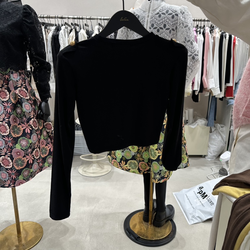 LOTTIMO東大門㊣直郵女士新品職業休閑推薦真品25秋冬長袖T恤LOTTIMO長袖T恤