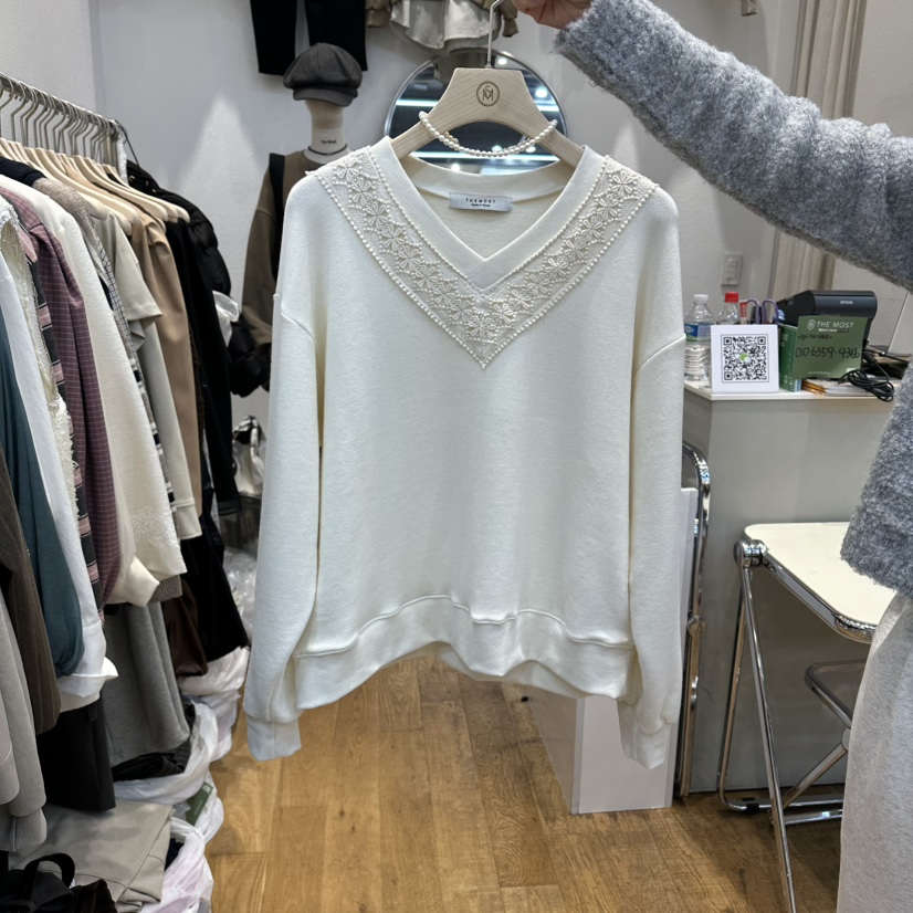 THE MOST-Q韓國代購㊣女裝新款真品人氣推薦職業25秋冬衛衣THE MOST衛衣圖色2