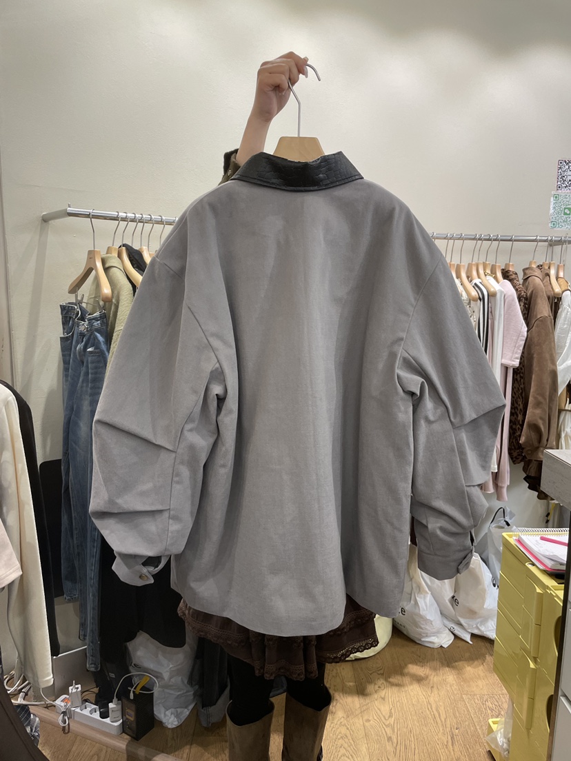 AUVERFIT韓國直郵㊣女士新品推薦熱賣時尚真品休閑人氣夾克AUVERFIT夾克