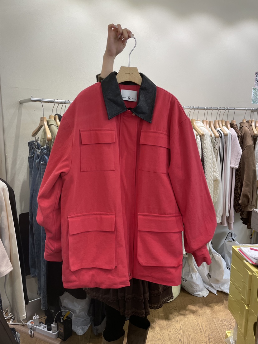 AUVERFIT韓國直郵㊣女士新品推薦熱賣時尚真品休閑人氣夾克AUVERFIT夾克圖色2