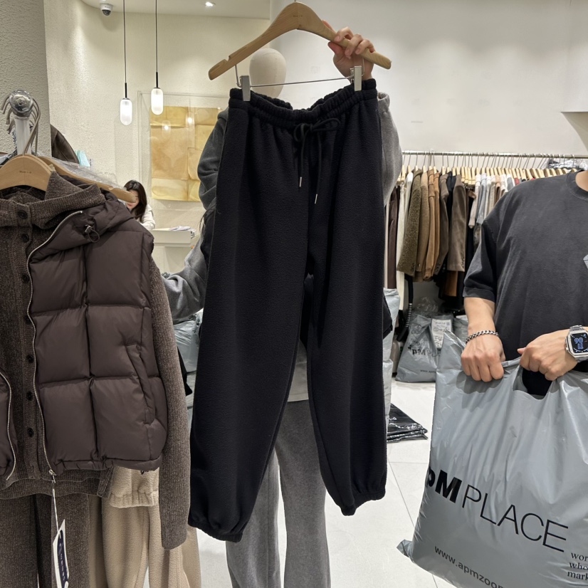 BLUEI-D韓國直郵㊣女裝新品職業熱賣時尚休閑推薦人氣休閑褲Blue i-d休閑褲圖色3