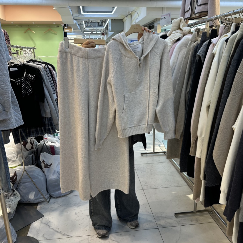 DREAM GIRIS東大門㊣代購女士新品推薦真品職業25秋冬套裝套裝DREAM GIRIS/HOT PLACE_ISSUE套裝圖色1燕麥色