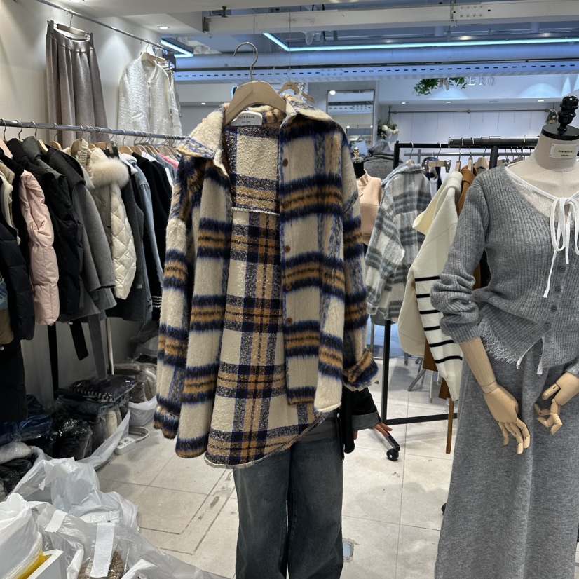 DREAM GIRIS韓國直郵㊣女裝新品25秋冬休閑職業推薦熱賣夾克DREAM GIRIS/HOT PLACE_ISSUE夾克圖色1