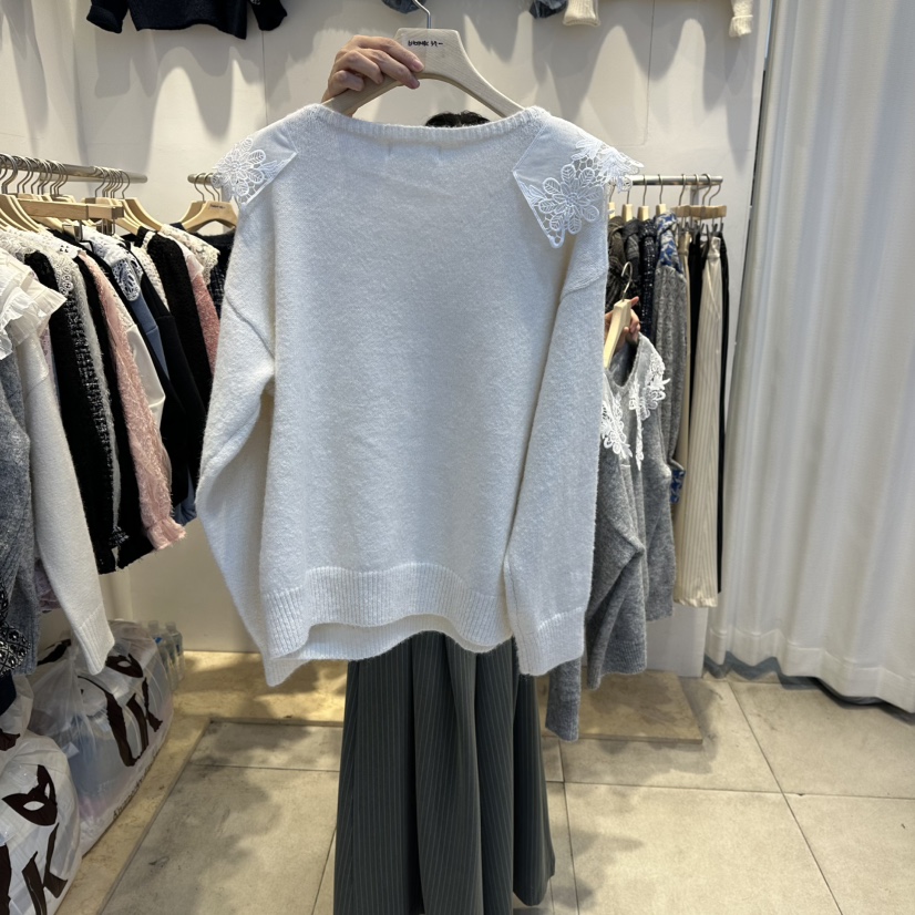 LADYBUG+ADORABLE韓國代購㊣女士新品熱賣休閑推薦真品毛衣LADYBUG/Adorable毛衣