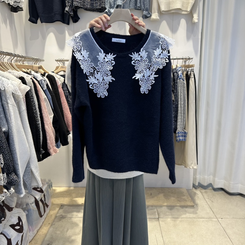 LADYBUG+ADORABLE韓國代購㊣女士新品熱賣休閑推薦真品毛衣LADYBUG/Adorable毛衣圖色3