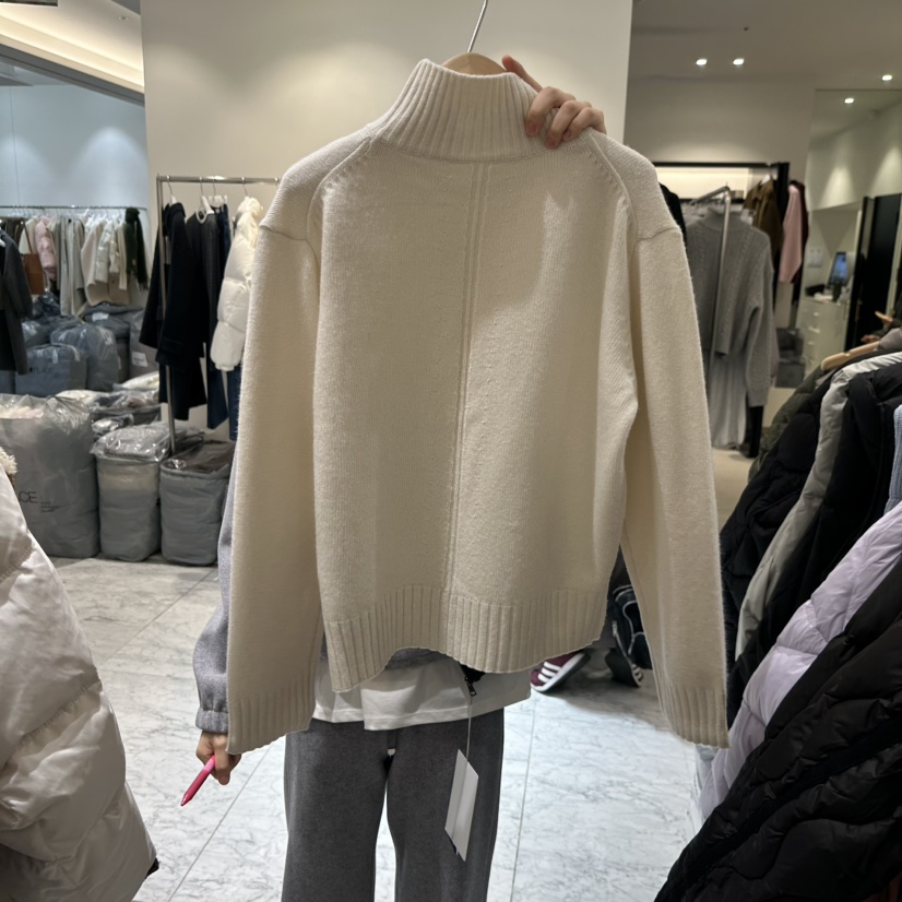 BLUEI-D韓國代購㊣女士新品職業推薦25秋冬休閑時尚針織衫Blue i-d針織衫