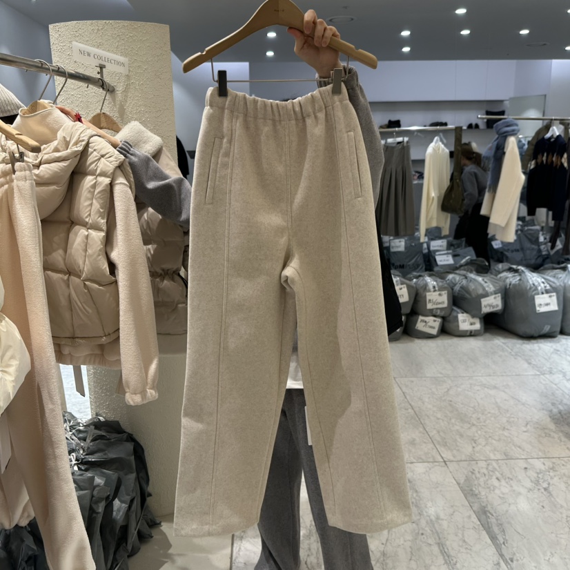 BLUEI-D東大門㊣直郵女士新品推薦25秋冬職業休閑時尚休閑褲Blue i-d休閑褲圖色1