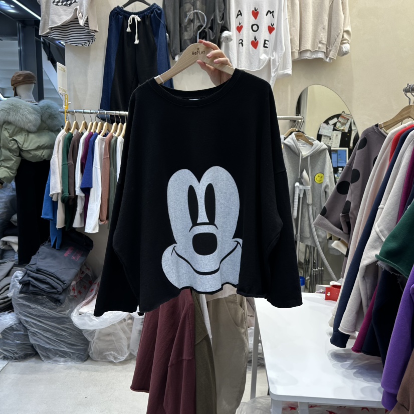 REPLAY東大門㊣實拍女士新品真品人氣熱賣休閑推薦時尚長袖T恤REPLAY長袖T恤圖色4