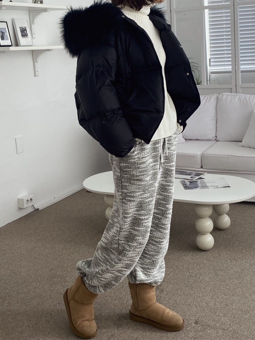 BUTTER-P東大門㊣實拍女裝新品時尚真品休閑短款羽絨服填充鴨BUTTER-P短款羽絨服