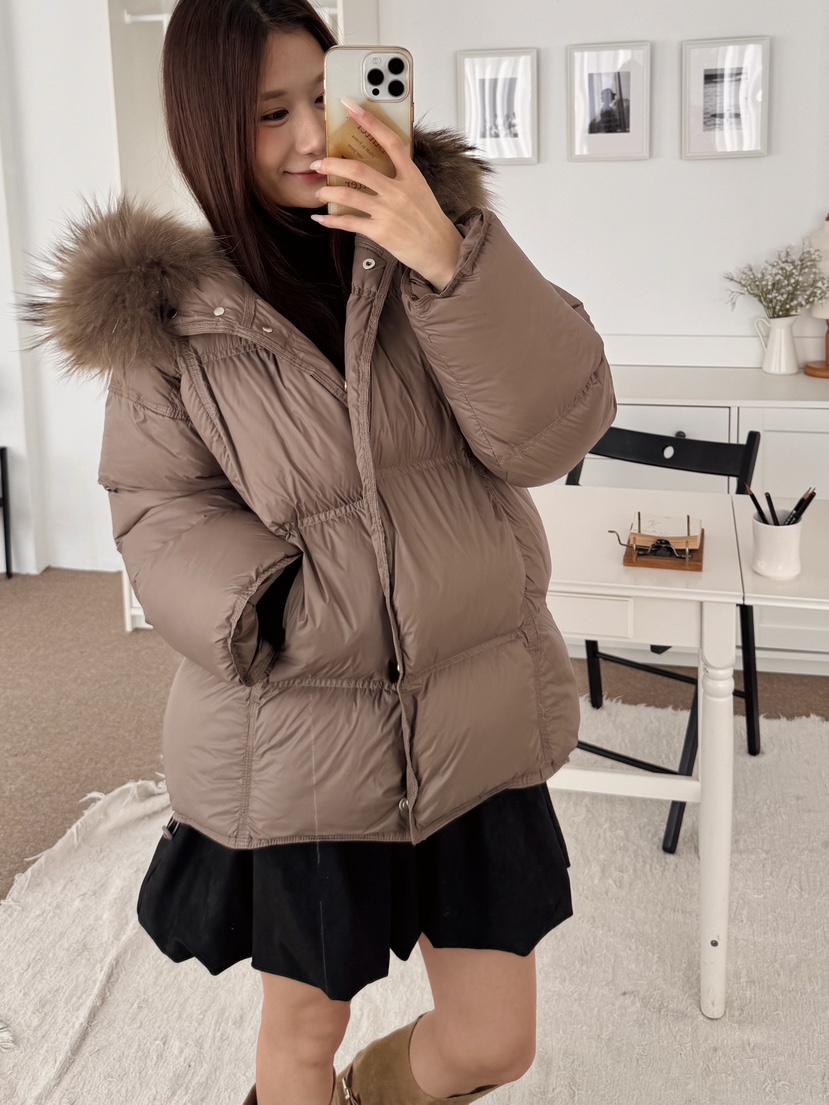 BUTTER-P東大門㊣實拍女裝新品時尚真品休閑短款羽絨服填充鴨BUTTER-P短款羽絨服