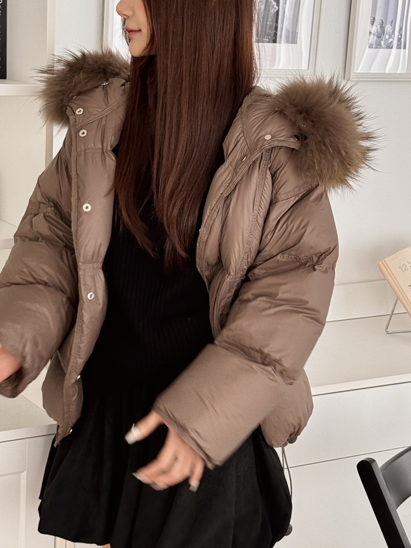 BUTTER-P東大門㊣實拍女裝新品時尚真品休閑短款羽絨服填充鴨BUTTER-P短款羽絨服