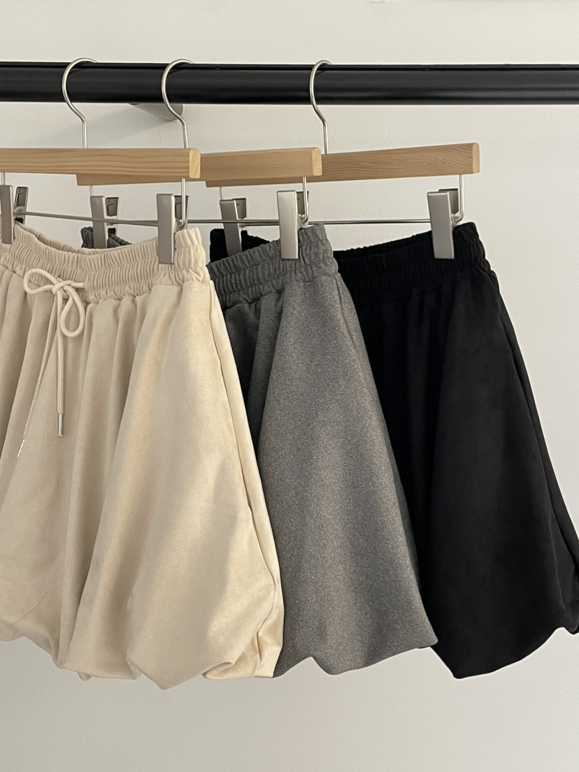 BUTTER-P韓國代購㊣女士新款推薦人氣熱賣25秋冬休閑裙褲麂皮BUTTER-P裙褲