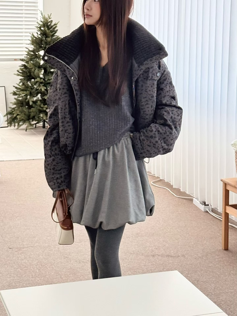 BUTTER-P韓國代購㊣女士新款推薦人氣熱賣25秋冬休閑裙褲麂皮BUTTER-P裙褲