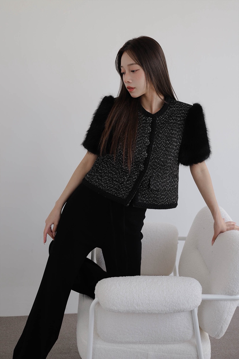 SLIT東大門㊣直郵女士新品真品休閑25秋冬推薦職業短款大衣SLIT短款大衣