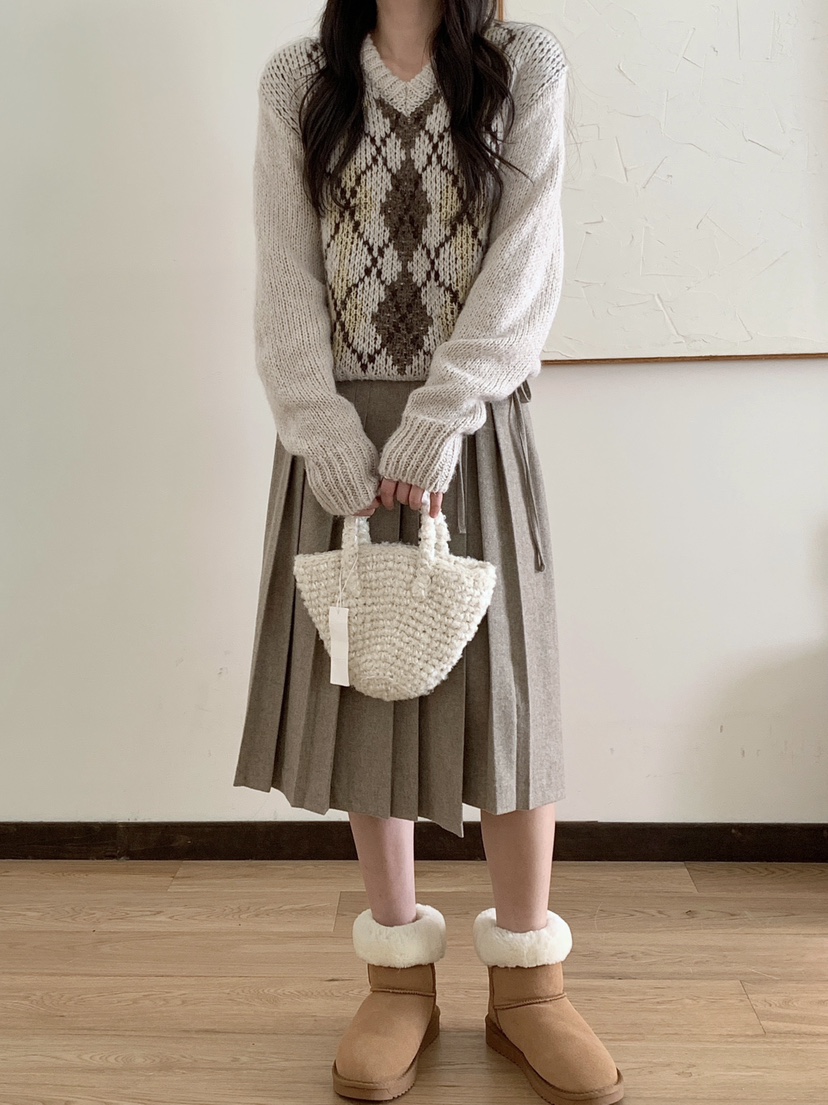 RE:OPENING韓國代購㊣女士新品職業休閑熱賣真品時尚針織衫RE:OPENING針織衫