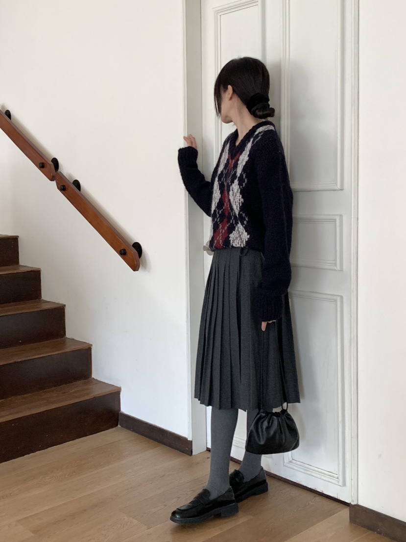 RE:OPENING韓國代購㊣女士新品職業休閑熱賣真品時尚針織衫RE:OPENING針織衫