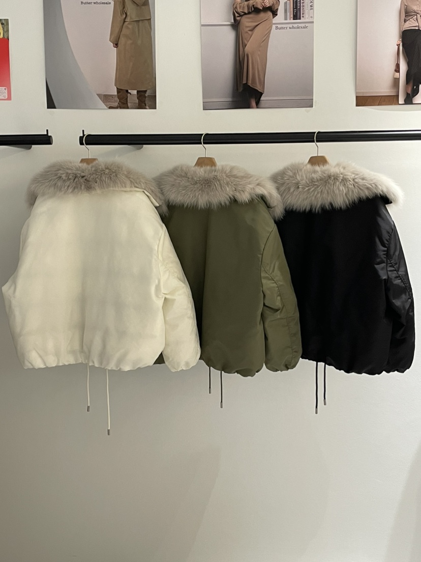 BUTTER-P東大門㊣代購女士新品25秋冬職業短款羽絨服填充鴨絨BUTTER-P短款羽絨服