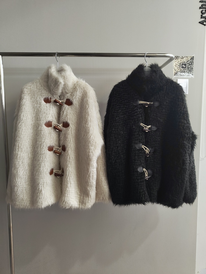 ARCHIVE-P東大門㊣代購女裝新款推薦真品25秋冬時尚短款大衣ARCHIVE-P短款大衣