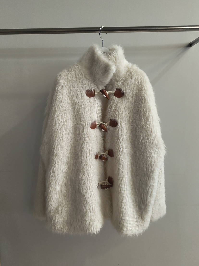 ARCHIVE-P東大門㊣代購女裝新款推薦真品25秋冬時尚短款大衣ARCHIVE-P短款大衣圖色1