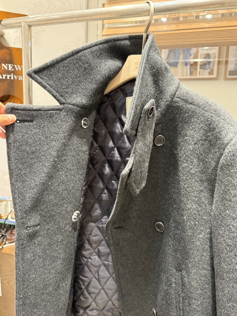 DE GO YOU東大門㊣直郵女士新品真品熱賣中長款大衣涂層雙層DE GO YOU中長款大衣