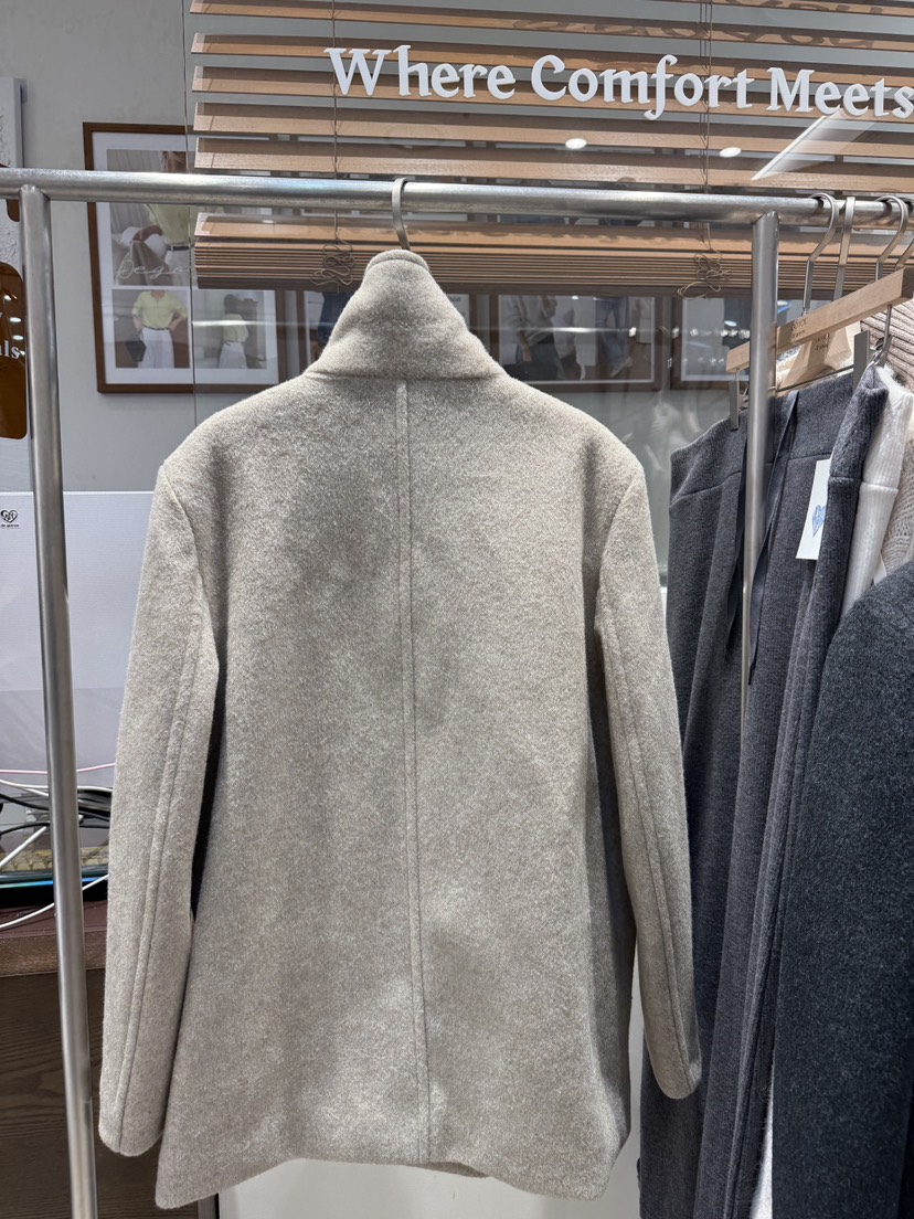 DE GO YOU東大門㊣直郵女士新品真品熱賣中長款大衣涂層雙層DE GO YOU中長款大衣