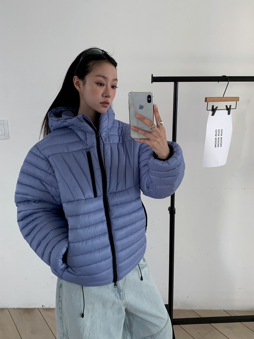 OURWAVE/OUR ROOM韓國直郵㊣女士新款人氣時尚25秋冬短款棉服Our Wave/Our Room短款棉服