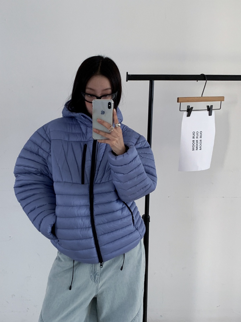 OURWAVE/OUR ROOM韓國直郵㊣女士新款人氣時尚25秋冬短款棉服Our Wave/Our Room短款棉服