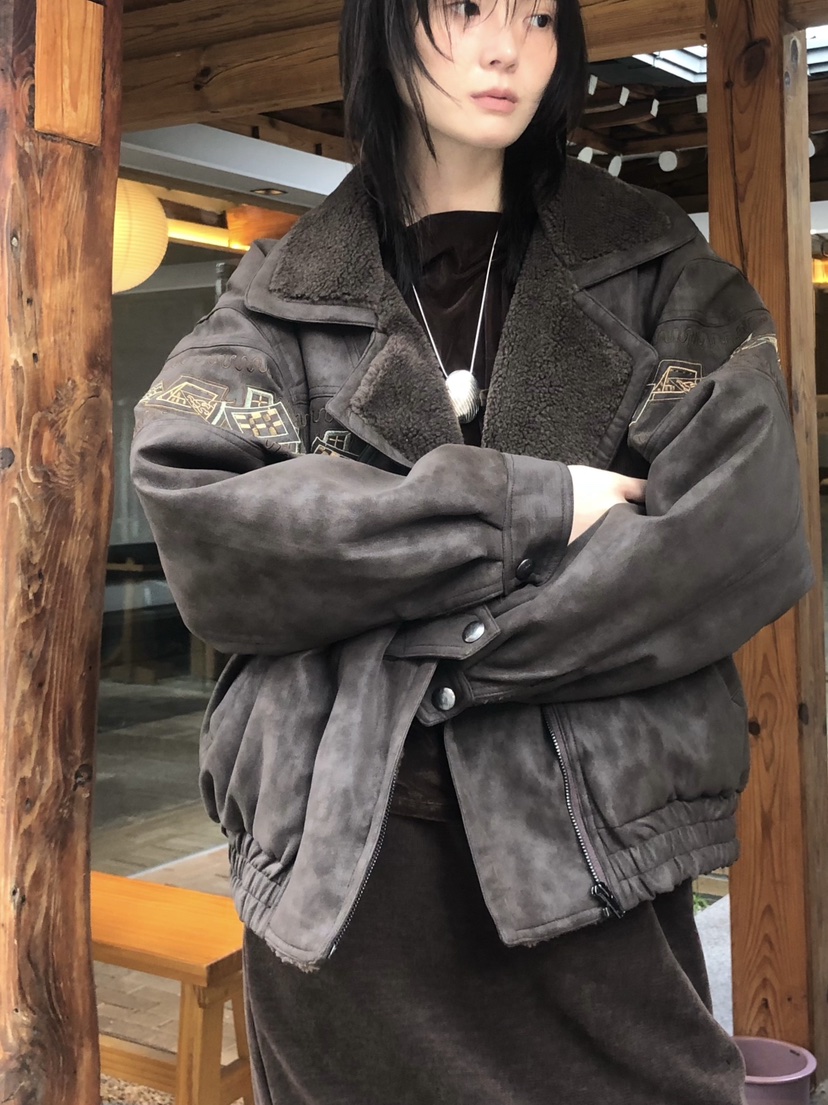 FIFO東大門㊣直郵女裝新款人氣熱賣25秋冬推薦職業真品夾克FIFO夾克