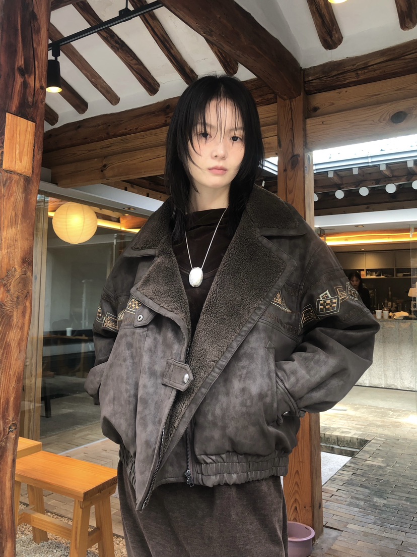 FIFO東大門㊣直郵女裝新款人氣熱賣25秋冬推薦職業真品夾克FIFO夾克