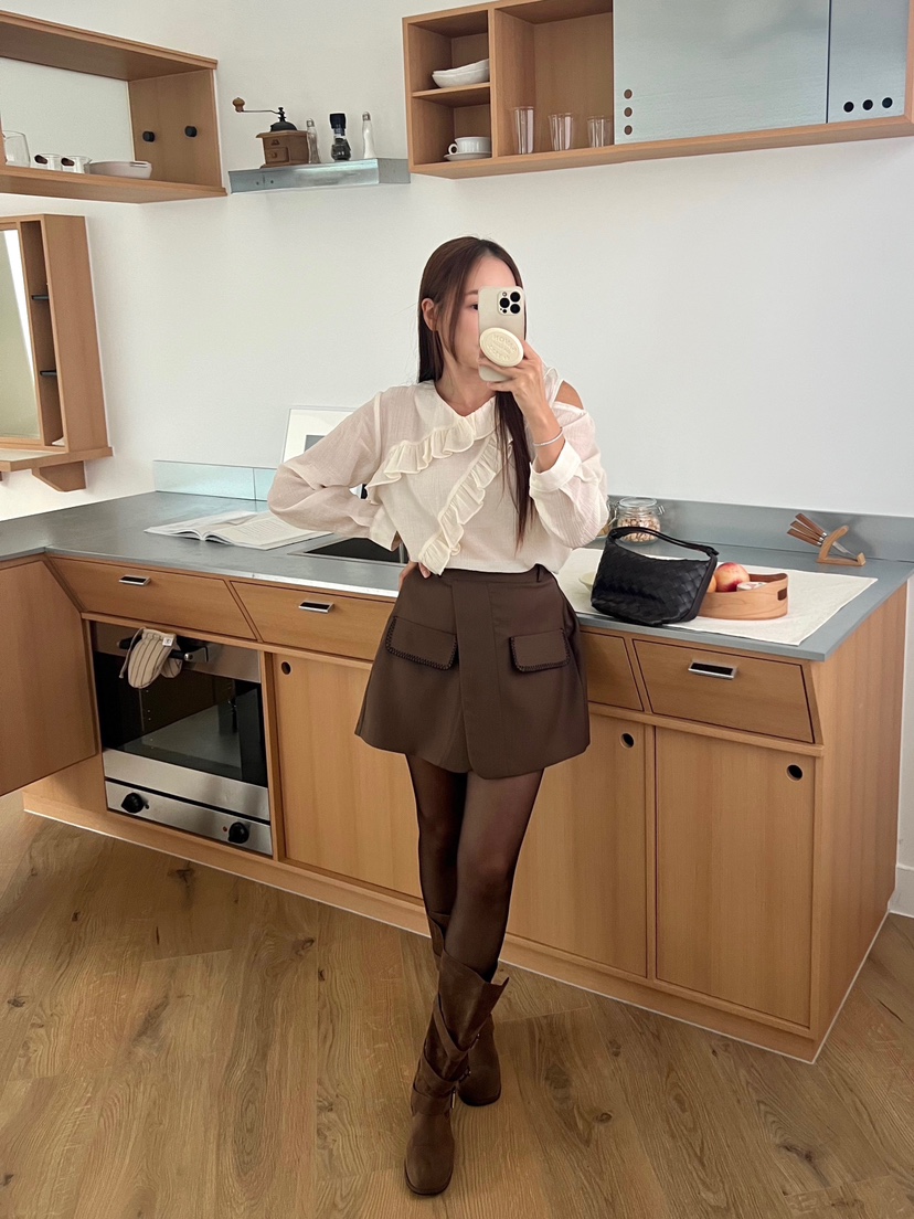 BOLD韓國直郵㊣女裝新款推薦職業人氣時尚休閑25秋冬熱賣裙褲BOLD裙褲