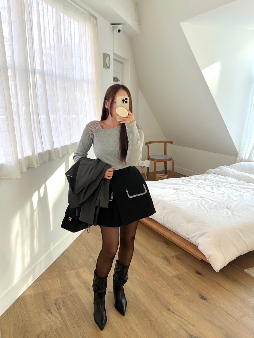 BOLD韓國直郵㊣女裝新款推薦職業人氣時尚休閑25秋冬熱賣裙褲BOLD裙褲