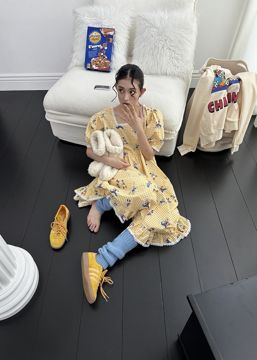 OURWAVE/OUR ROOM東大門㊣直郵女士新款熱賣休閑25秋冬睡衣Our Wave/Our Room睡衣