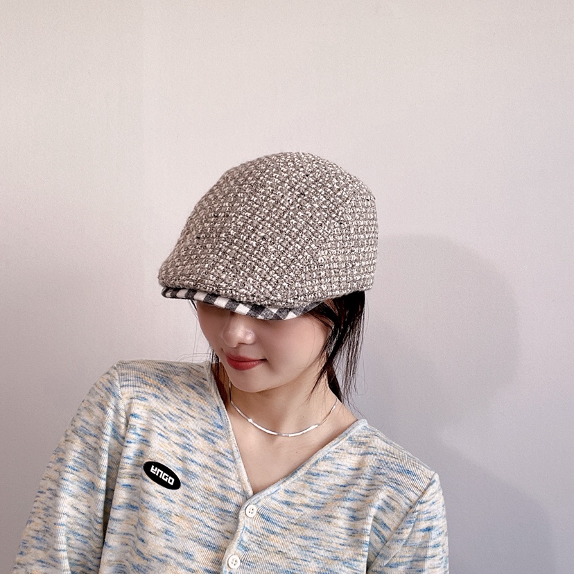 LOVELY HAT韓國直郵㊣女士新品熱賣休閑25秋冬職業人氣帽子LOVELY HAT帽子