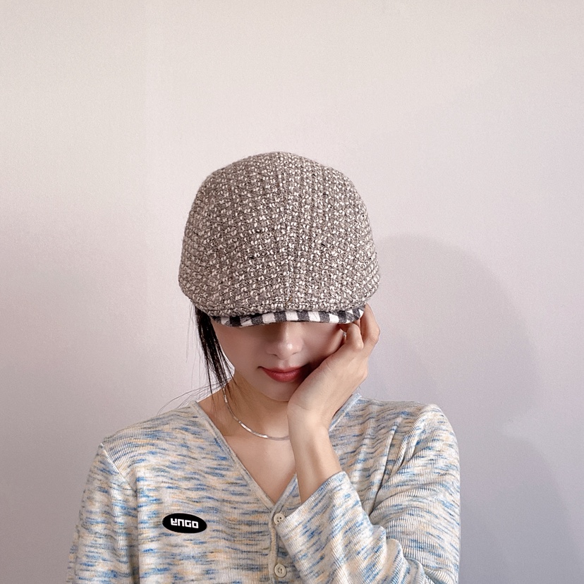 LOVELY HAT韓國直郵㊣女士新品熱賣休閑25秋冬職業人氣帽子LOVELY HAT帽子