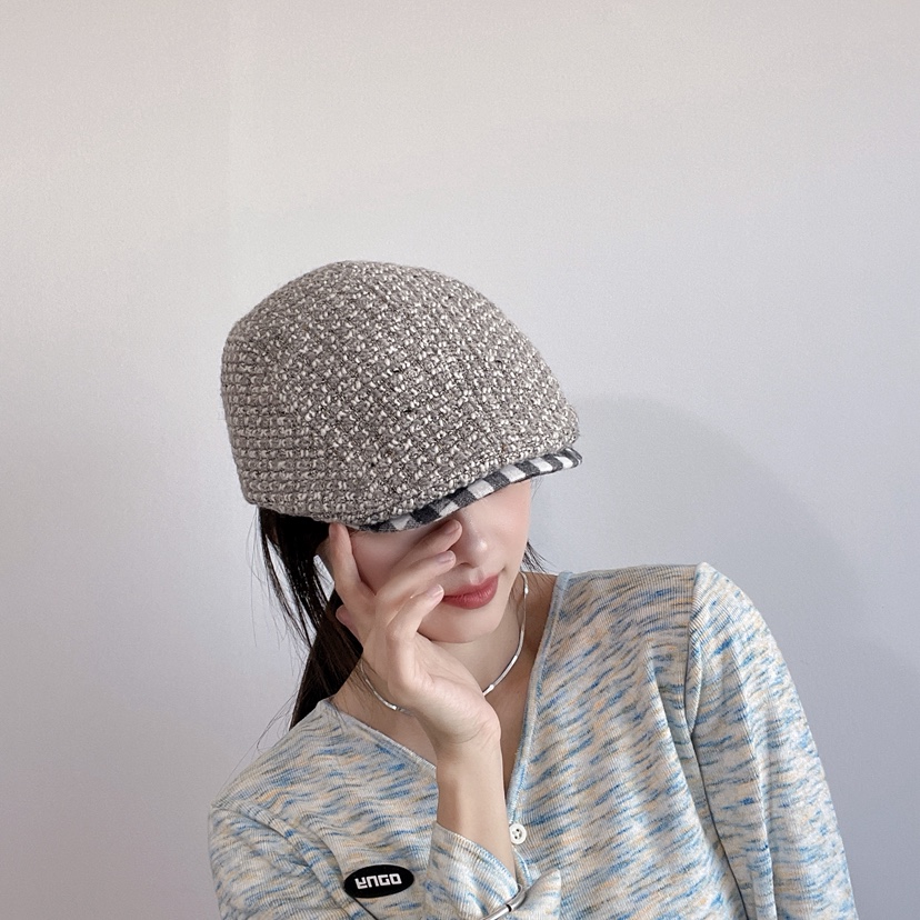 LOVELY HAT韓國直郵㊣女士新品熱賣休閑25秋冬職業人氣帽子LOVELY HAT帽子