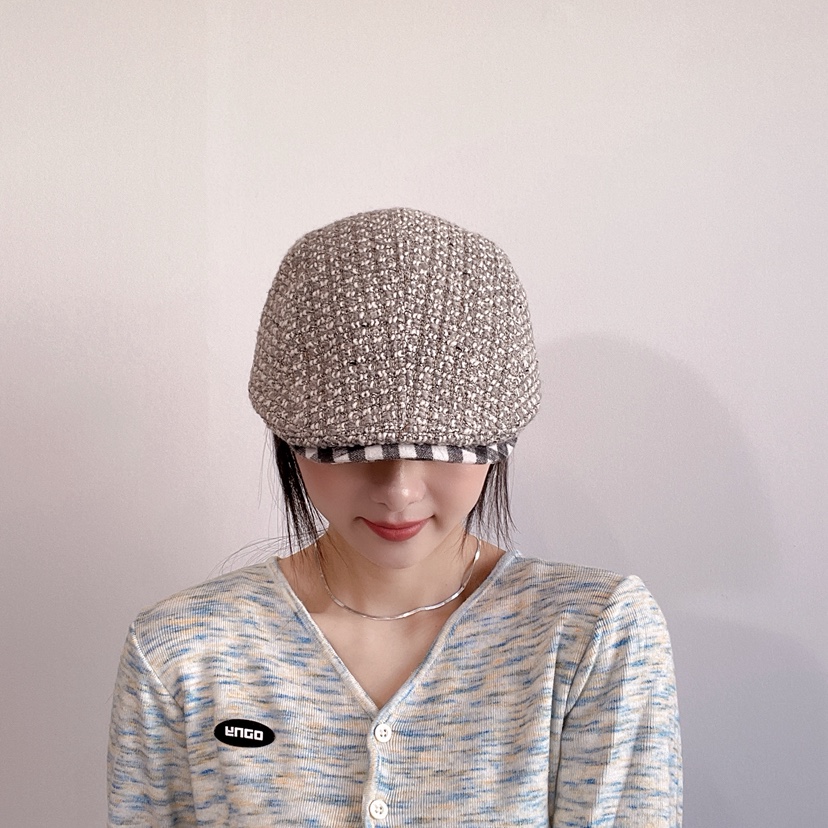 LOVELY HAT韓國直郵㊣女士新品熱賣休閑25秋冬職業人氣帽子LOVELY HAT帽子