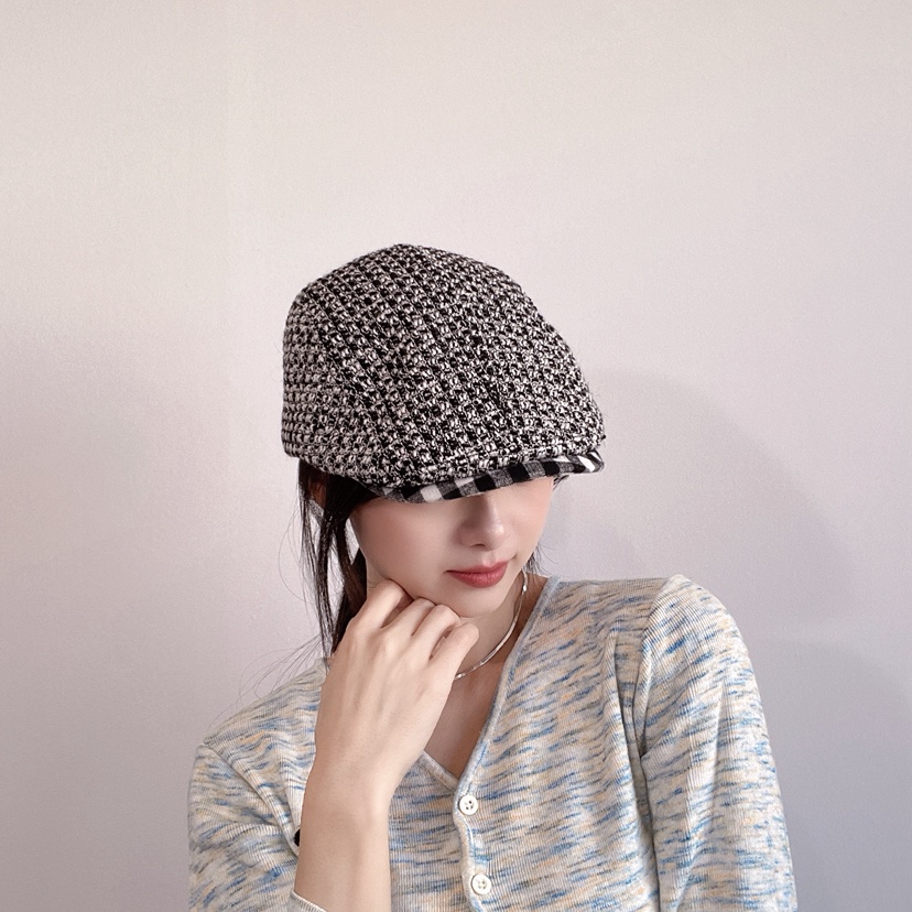 LOVELY HAT韓國直郵㊣女士新品熱賣休閑25秋冬職業人氣帽子LOVELY HAT帽子