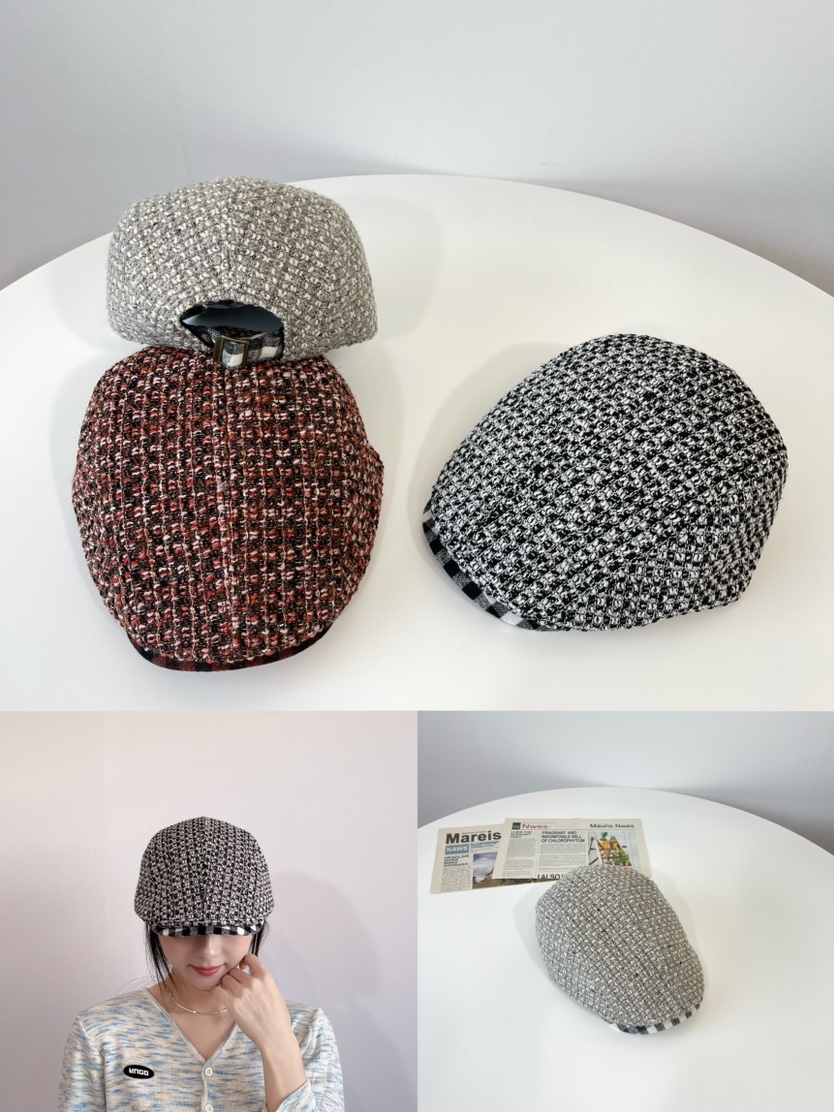 LOVELY HAT韓國直郵㊣女士新品熱賣休閑25秋冬職業人氣帽子LOVELY HAT帽子