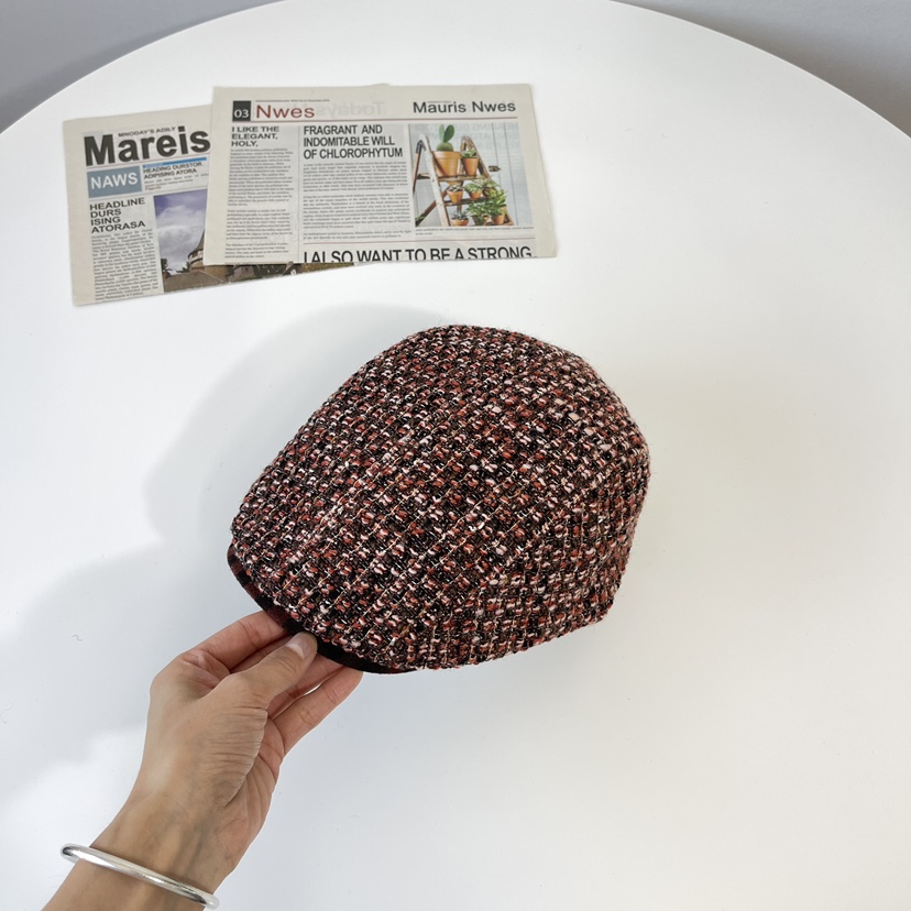 LOVELY HAT韓國直郵㊣女士新品熱賣休閑25秋冬職業人氣帽子LOVELY HAT帽子圖色3