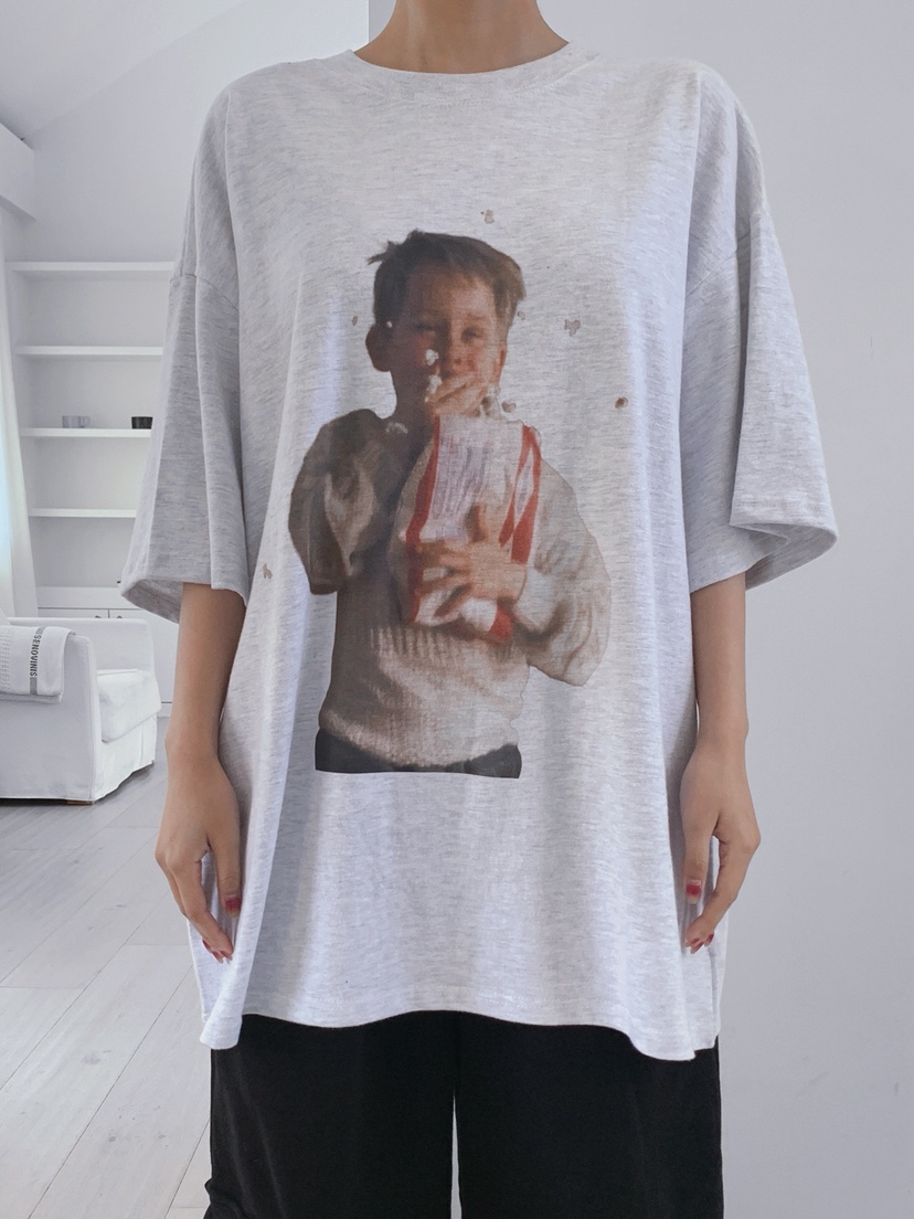 OURWAVE/OUR ROOM韓國直郵㊣女士新品人氣真品25秋冬T恤加絨Our Wave/Our RoomT恤