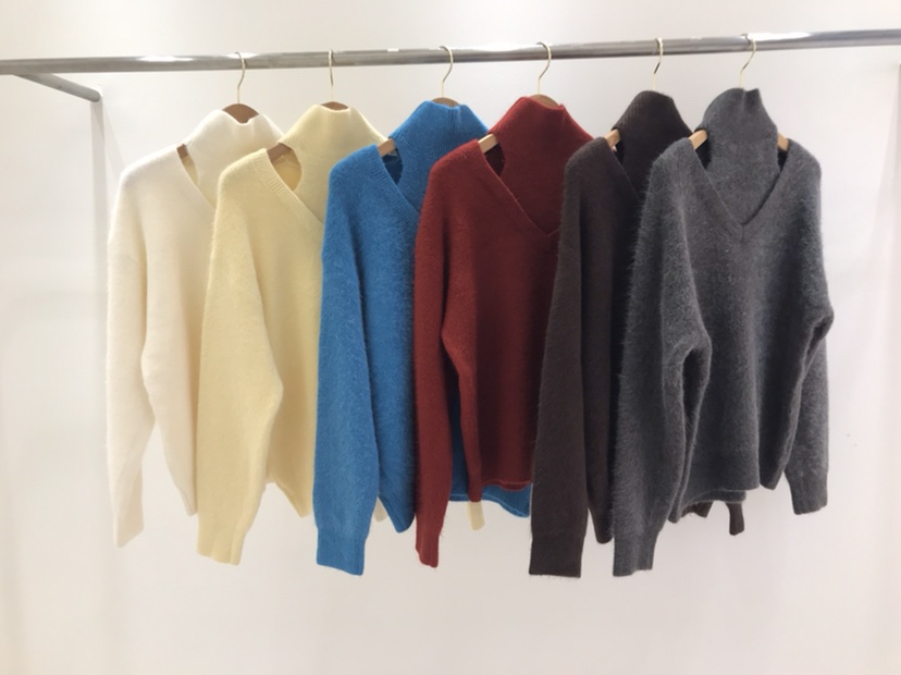 KC MARKET東大門㊣直郵女裝新款真品時尚25秋冬針織衫兔子KC MARKET針織衫