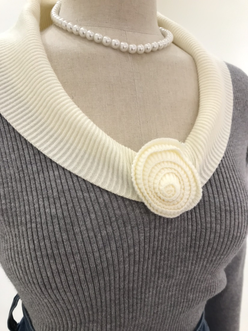 KC MARKET東大門㊣實拍女士新款休閑人氣真品時尚職業針織衫KC MARKET針織衫