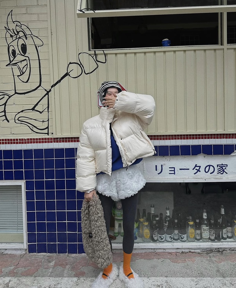 OURWAVE/OUR ROOM韓國直郵㊣女裝新款推薦短款羽絨服鴨絨Our Wave/Our Room短款羽絨服