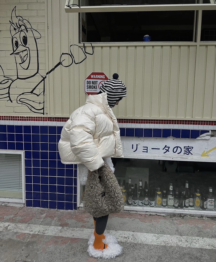 OURWAVE/OUR ROOM韓國直郵㊣女裝新款推薦短款羽絨服鴨絨Our Wave/Our Room短款羽絨服