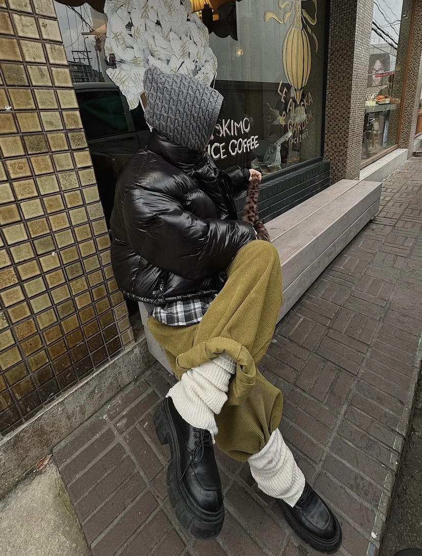 OURWAVE/OUR ROOM韓國直郵㊣女裝新款推薦短款羽絨服鴨絨Our Wave/Our Room短款羽絨服